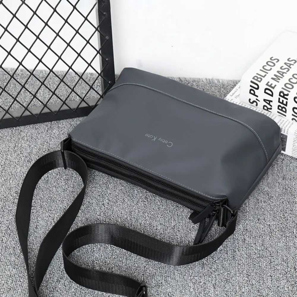 Trend Lightweight Mens Messenger Bag Waterproof Large Capacity Shoulder Bag Daily Sports Phone Bag TravelT251007