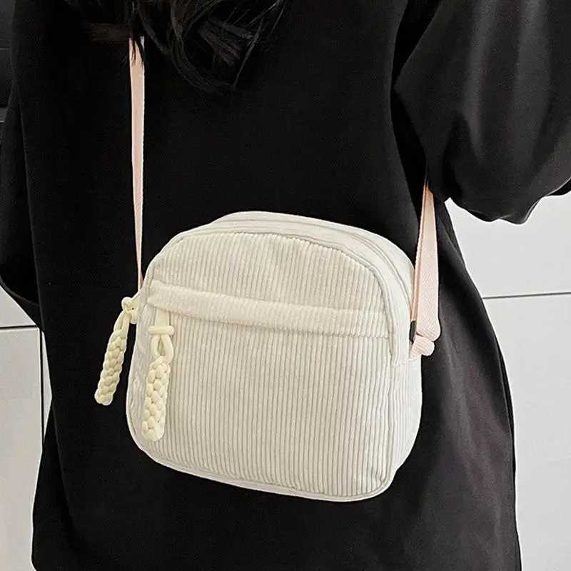 Crossbody Bag Simple Versatile Women Fashion Casual Small Square Bag Solid Color Zipper Commuting Shoulder Bag For LadiesT251007
