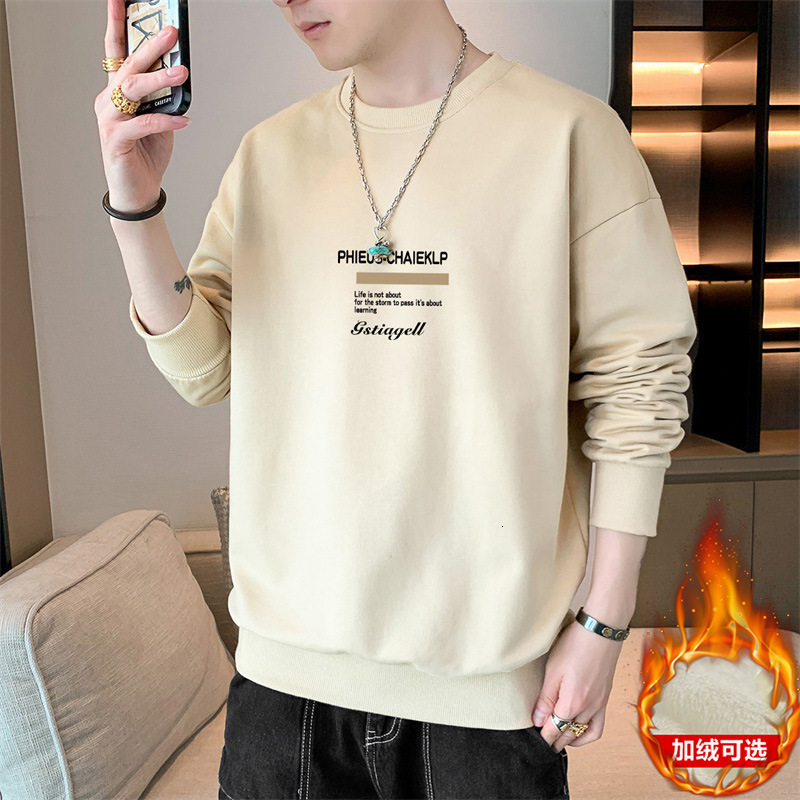 2025 New Autumn And Spring Long Sleeve T-shirt Men's Sweatshirt Base Designer Hoodie Polo Shirt Men's Crew Designer Shirt Neck Pullover Sweatshirt