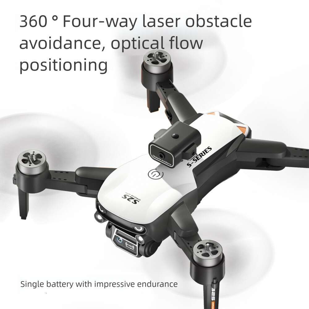 Brushless Drone S Ultra Long Battery Life Four Axis Flying Aerial Photography Remote Control Aircraft Optical Flow Dual Lens Positioning