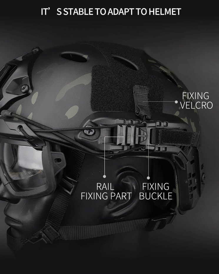 Anti Fog Safety Protection 2 Modes Goggles Glasses for Airsoft Hiking Paintball Hunting W251008