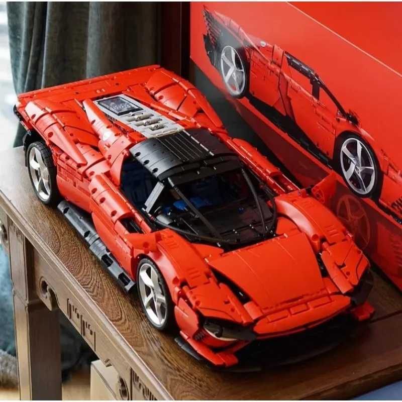 New 42143 Supercar High Tech Technical SP3 Model Building Block Sport Car Toys for Boys Girls Birthday Gift Christmas Gifts Z251008