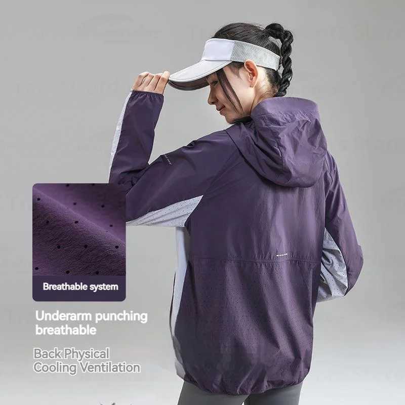 Naturehike Men Womens Jacket Sun Protection Windbreaker Camping Outdoor Rain Coat Quickdrying Portable Climbing Clothes Hooded J251008