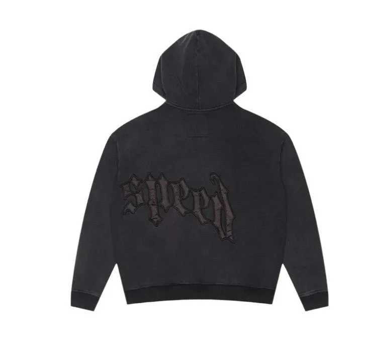 Y2k Retro Zipper Hoodie and Sweatpants 2piece Set Washed Cotton Men Women Tracksuit Gothic Letter Loose Sweatshirt Jogger Suit L251008