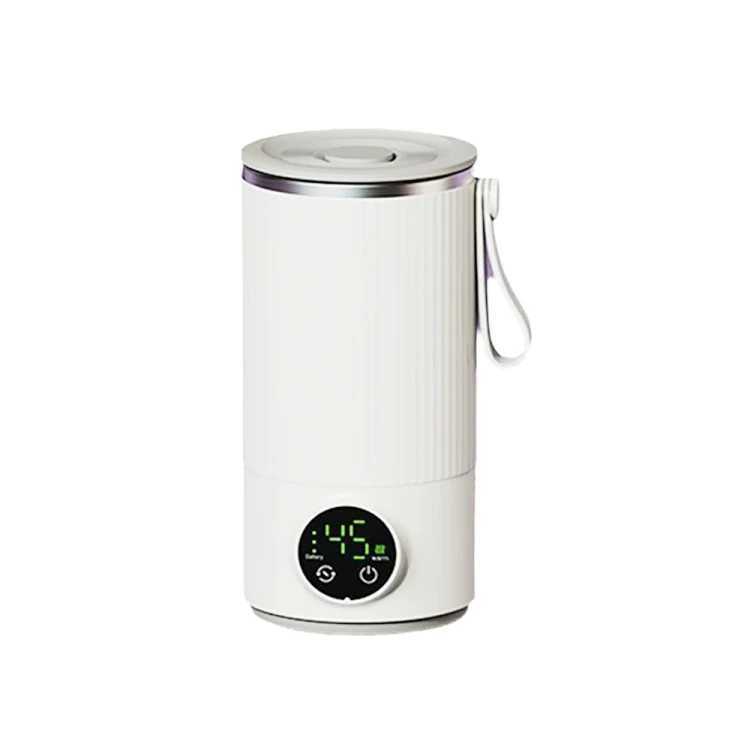 Wireless Milk Warmer Heating Mixing Cup For Coffee Cereal 3000mAh Bottle C251008