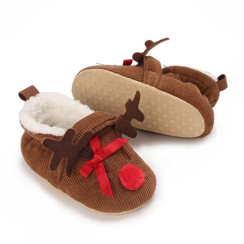 01 Year Old Christmas Baby Shoes Soft Soled Floor Shoes That Dont Fall Off Baby Shoes Walking Shoes C251008