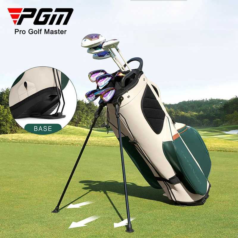 PGM Women Golf Bags 7Grid Plug Hole Shoulder Strap Waterproof Microfiber Rack Bag QB175 J251008
