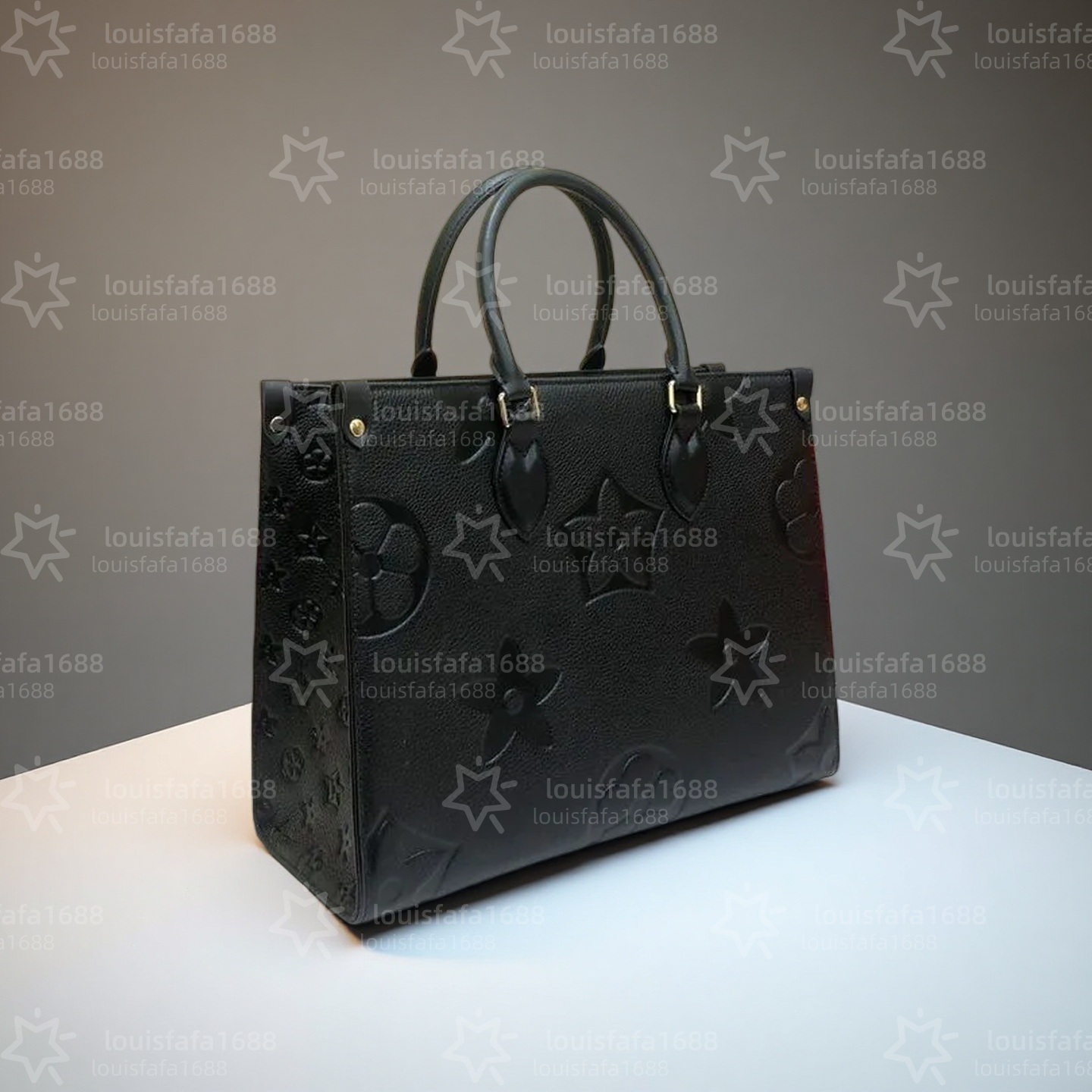 Designer Bags Women Bag Handbags Embossed Flower Monograms ONTHEGO GM MM Womens Handbag Purse Lady Tote Shoulder Female backpack ON THE GO
