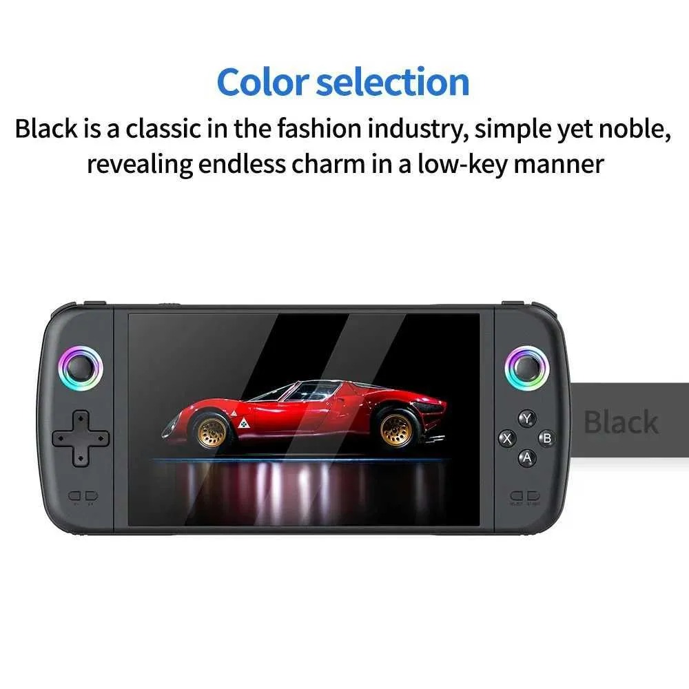 M27 7inch Screen Handheld Video Game Console 64G 20000+ Game Portable Game Player WiFi Bluetooth HD TV Output Retro Gaming Game Console Machine