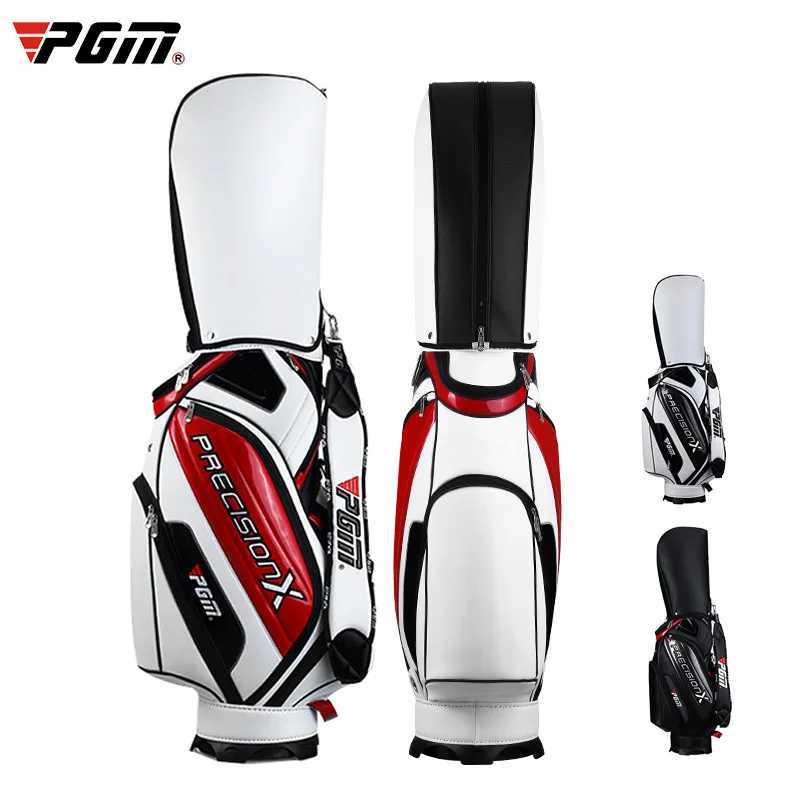 PGM Mens Golf Bags PU Waterproof Large Capacity Standard Bag Hold 14 Golf Clubs QB034 J251008