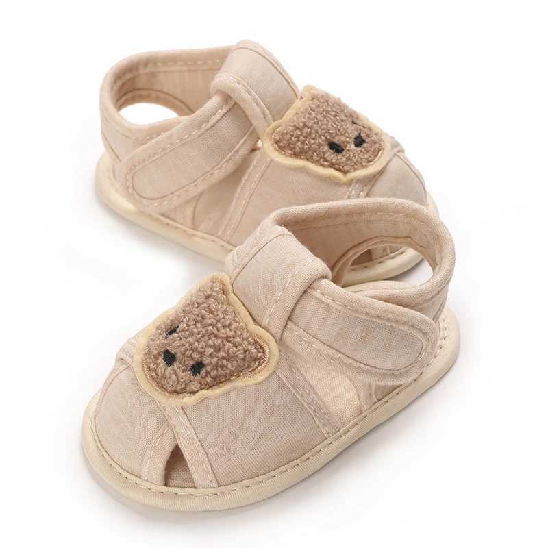 Fashionable Little Bear Sandals Summer Baby Shoes Cute Soft Comfortable Casual Walking Footwear for Infants C251008