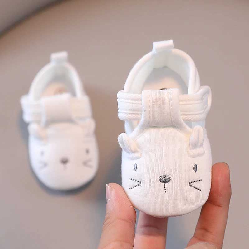 CartoonBaby Shoes Newborn Boys Girls First Walker Cute Spring and Autumn Pure Cotton Warm Soft Bottom Plush Fashion Casual Shoes C251008