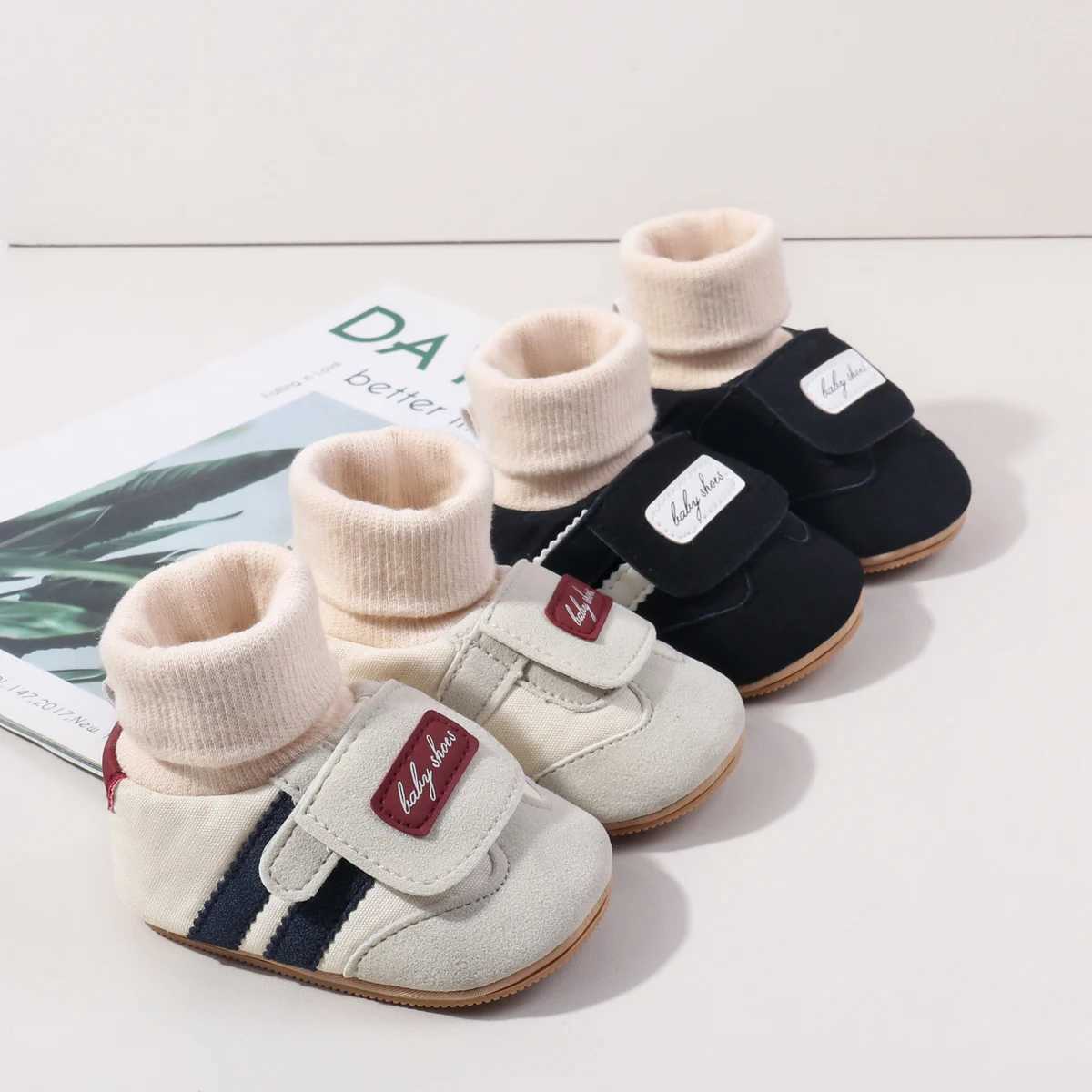 Baby Girl and Boy Fashion Cartoon Embroidery Nonslip Shoes Winter High Quality Newborn Infant Toddler Casual Shoes C251008