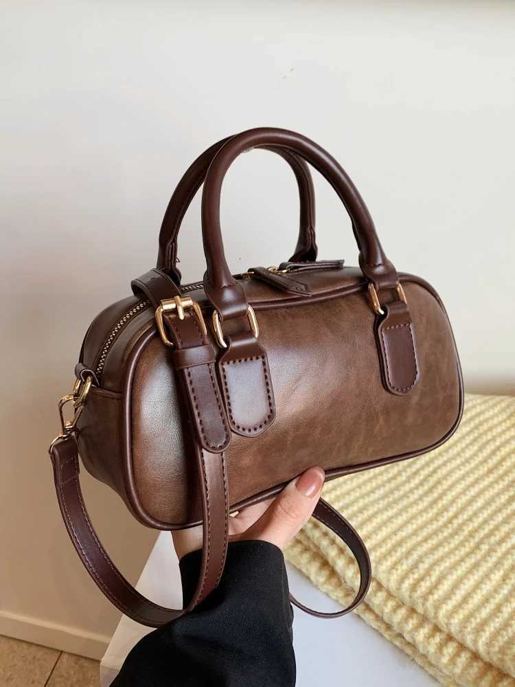 Designer Faiable Bowling Bag Wens Handbag oder Bag Korean Sle Autumn Winter New Arrival Soft PU Leather Pure Color Y251120