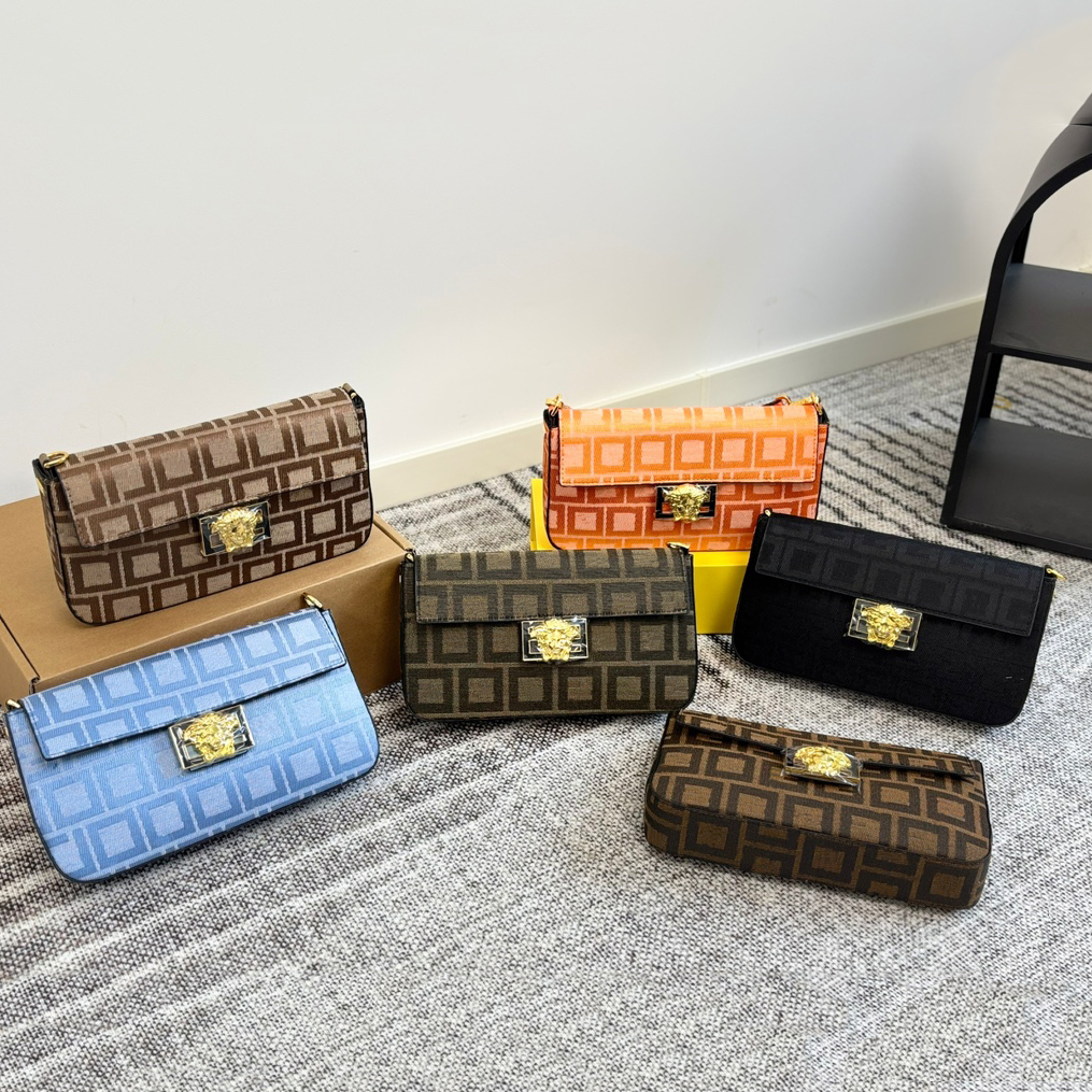 Designer bag Women's single shoulder bag rectangular crossbody bag high-quality casual women's bag genuine leather small bag