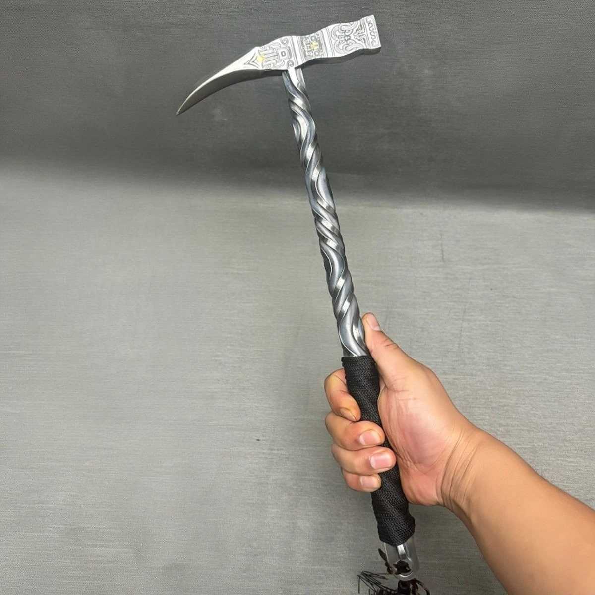 Outdoor Handmade Forging Multifunctional Hammer Torsion Integrated EDC Tool Convenient Hiking Selfdefense Camping Hammer J251121