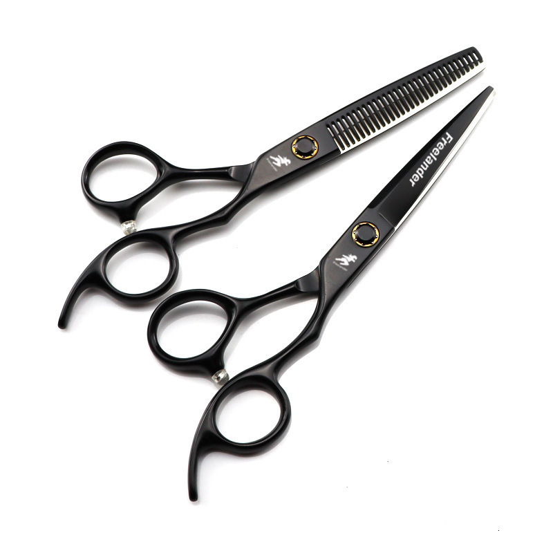 Japan Mizutani 55inch Professional Barber Scissors Mens Traceless Teeth Flat Set Hair Stylist Special Tools 240619