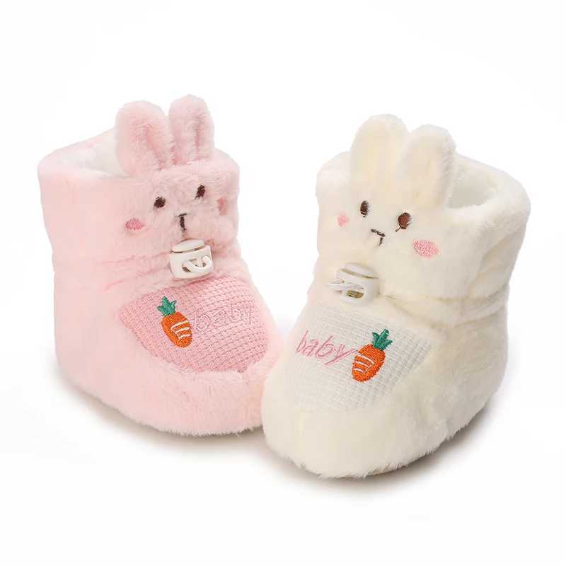 Winter Baby Shoes 018 Months Cute Girl Warm Cotton Shoes First Walker Fashion Snow Shoes Soft Sole Anti slip Walking Shoes C251008