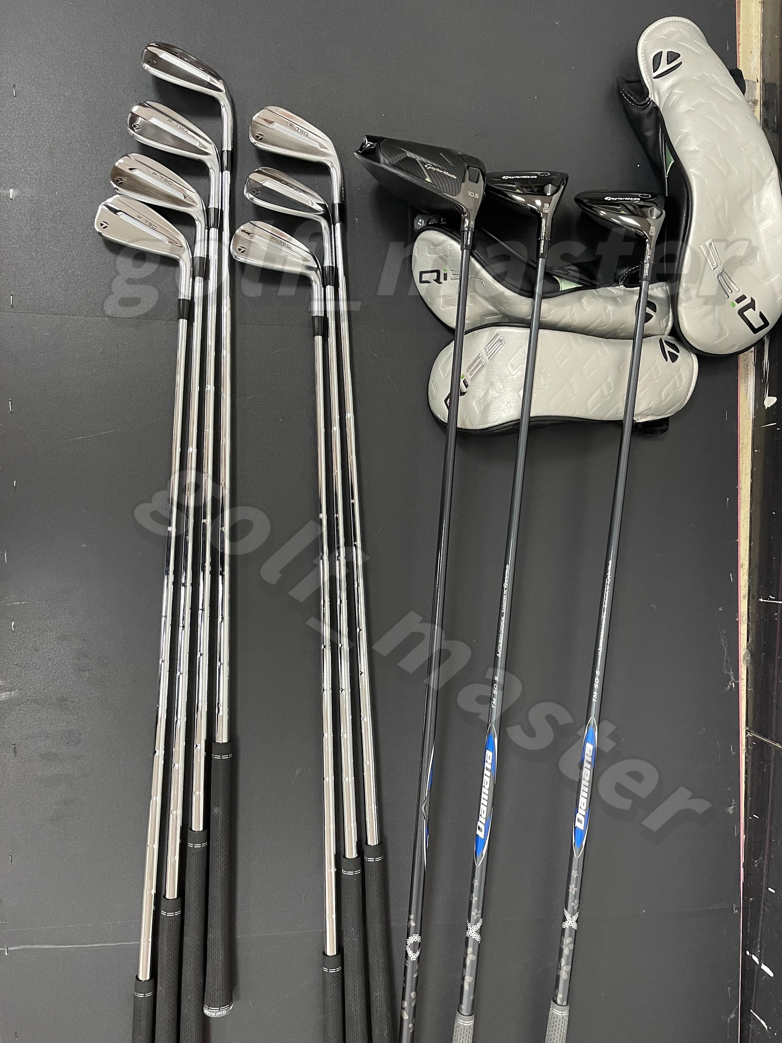 Golf Clubs Set Taylor P790Irons+QI35Driver+QI35 3wood/5wood 4-9P-R/S Flex Steel Shaft with Head Cover Latest version Brand New Iron MI 20251008
