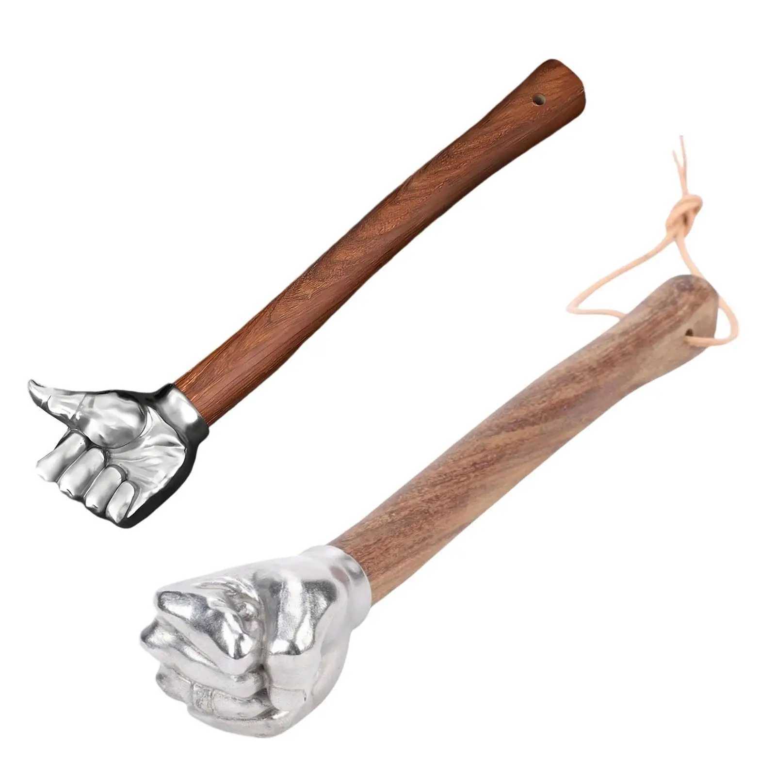 Stainless Steel Hammer Fist Shaped Head Hammer for Tent Gardening Flooring J251008