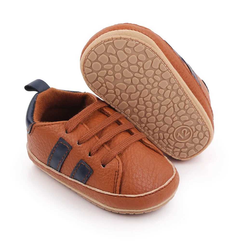 Baby Casual Shoes for Spring and Autumn TPR Sole Antislip High Quality PU Hot Selling Multiple choice 2023 Baby New Fashion C251008