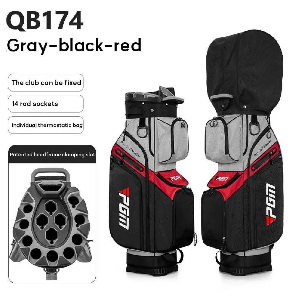 PGM Golf Clubs BagUnisex Anticollision Holder Standard Ball PackageMultiFunction Waterproof Large Capacity Travel Bags QB134 J251008