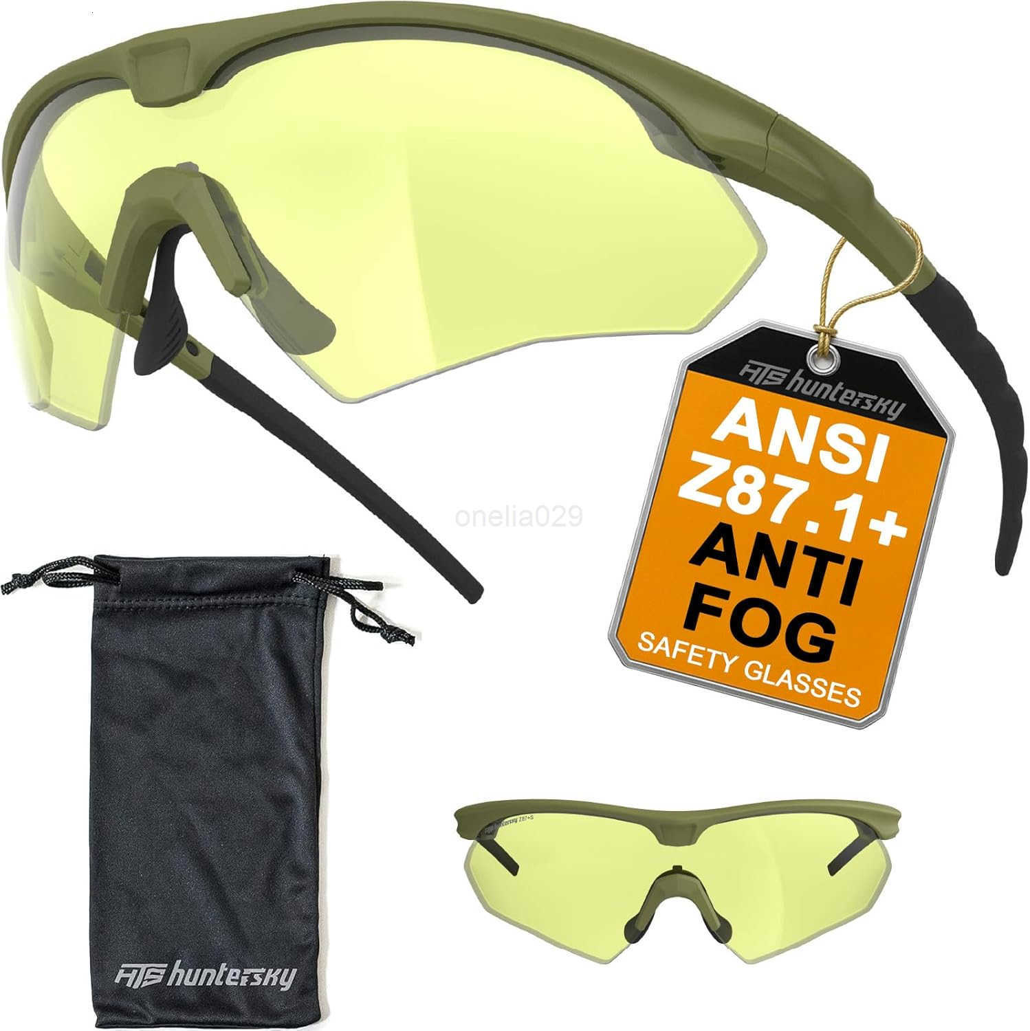 anti fog Shooting Range Safety Glasses Ballistic eye protection Hunting Airsoft Riding Pickleball W251008