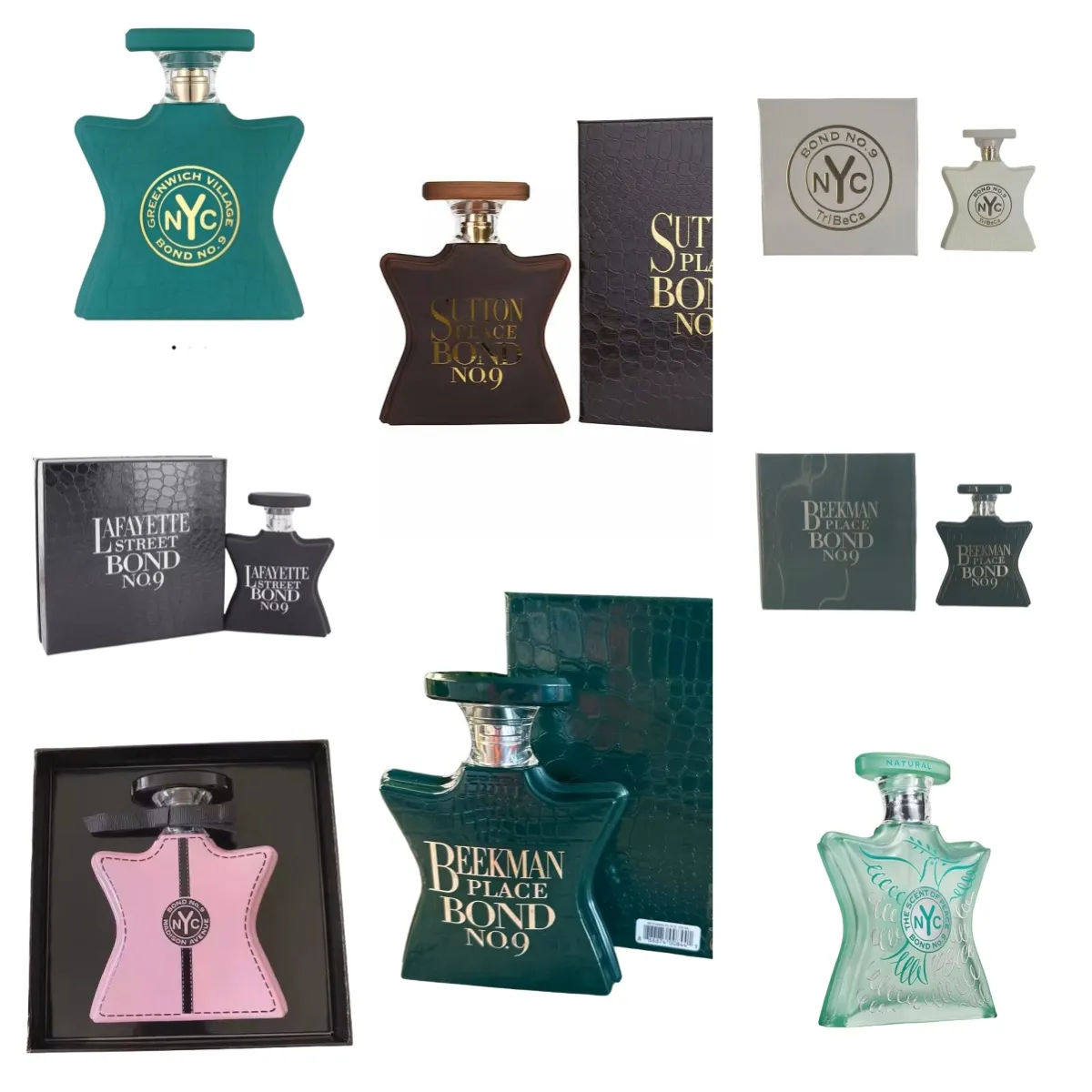 NYC Perfume Bond No. 9 State Greenwich Village Tribeca Signature 100ml Perfume Fragrance Lasting Good Smell High Quality Fast Shipping