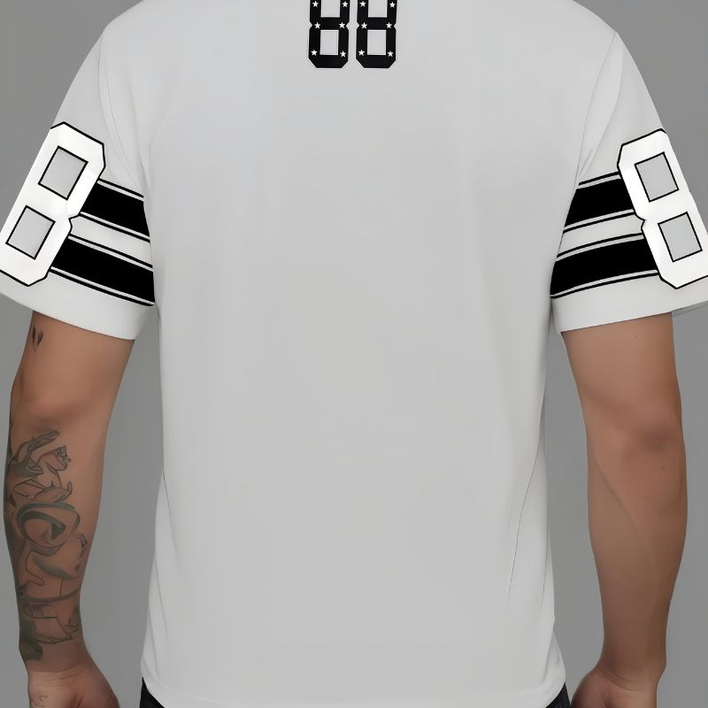 Breathable Athleisure Shirt for Men: Durable Performance Fit with Fast Evaporation Tech-16