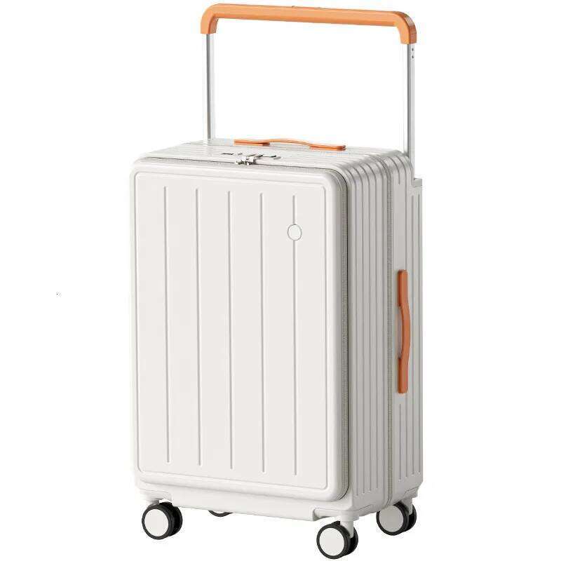 Front Opening Multi-Functional Suitcase Business Wide Lage ABS+PC Large-capacity Password Box Travel Trolley Case 123