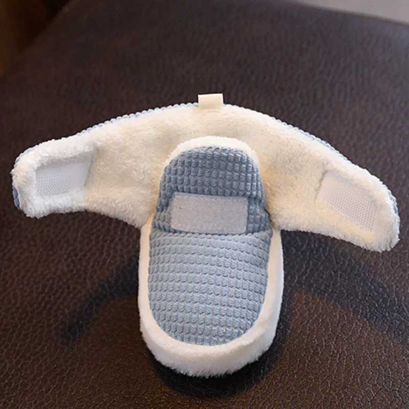 Baby Shoes Autumn and Winter 1 Year Old Thick Velvet and Warm Cotton Shoes Male and Female Babys Walking Shoes C251008