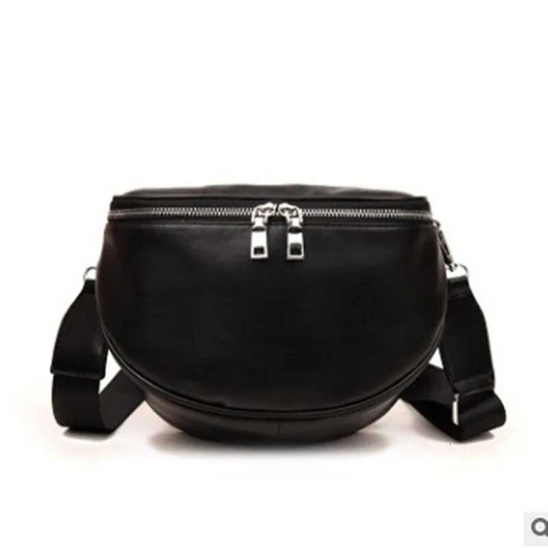 PU Phone Pouch Casual Zipper Fashion Unisex Belt Bag Solid Color Shoulder Totes Simple Portable for Shopping Travel Daily SportT251007