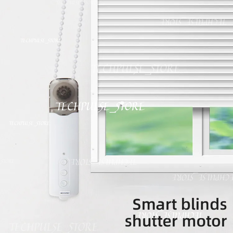 Intelligent Remote Control For Opening And Closing Motor, Plug-In WIFI Voice Controlled Blinds, Bead tech73 Curtains, Curtain Motor Charging