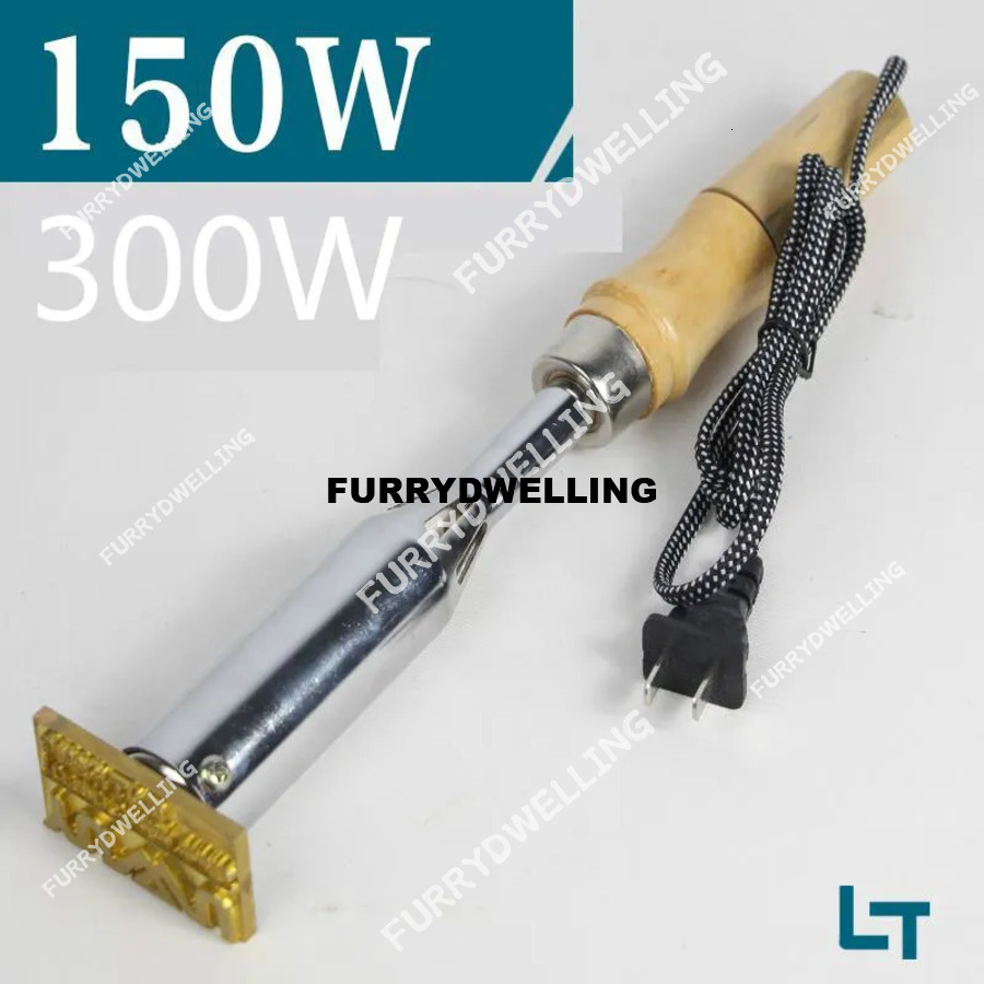 150W/300W Brand Hine Electric Cake Dwe74 Branding Bamboo Leather Copper Mould Wood Burn Iron Brass Stamp