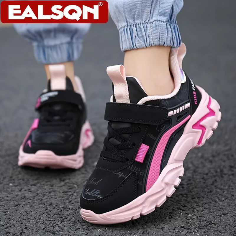 Children Sneakers Casual for Girls Pink Comfortable Leather Running Sports Kids Girl Flat Breathable Shoes C251008 XJ260303