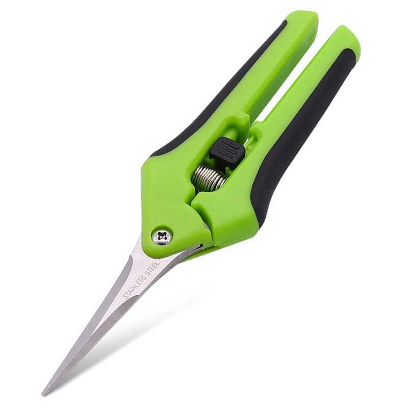 Garden Pruning Shears Orchard Picking Scissors Potted Trim Weed Branches Garden Flower Sharp Scissors Gardening Hand Tools J251121