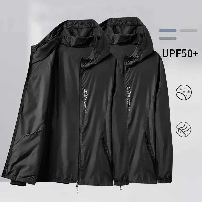 Hiking Skin Jacket Outerwear Coat Camping Rain Jackets Waterproof Sun Protection Fishing Hunting Clothes Quick Dry Sunscreen J251008