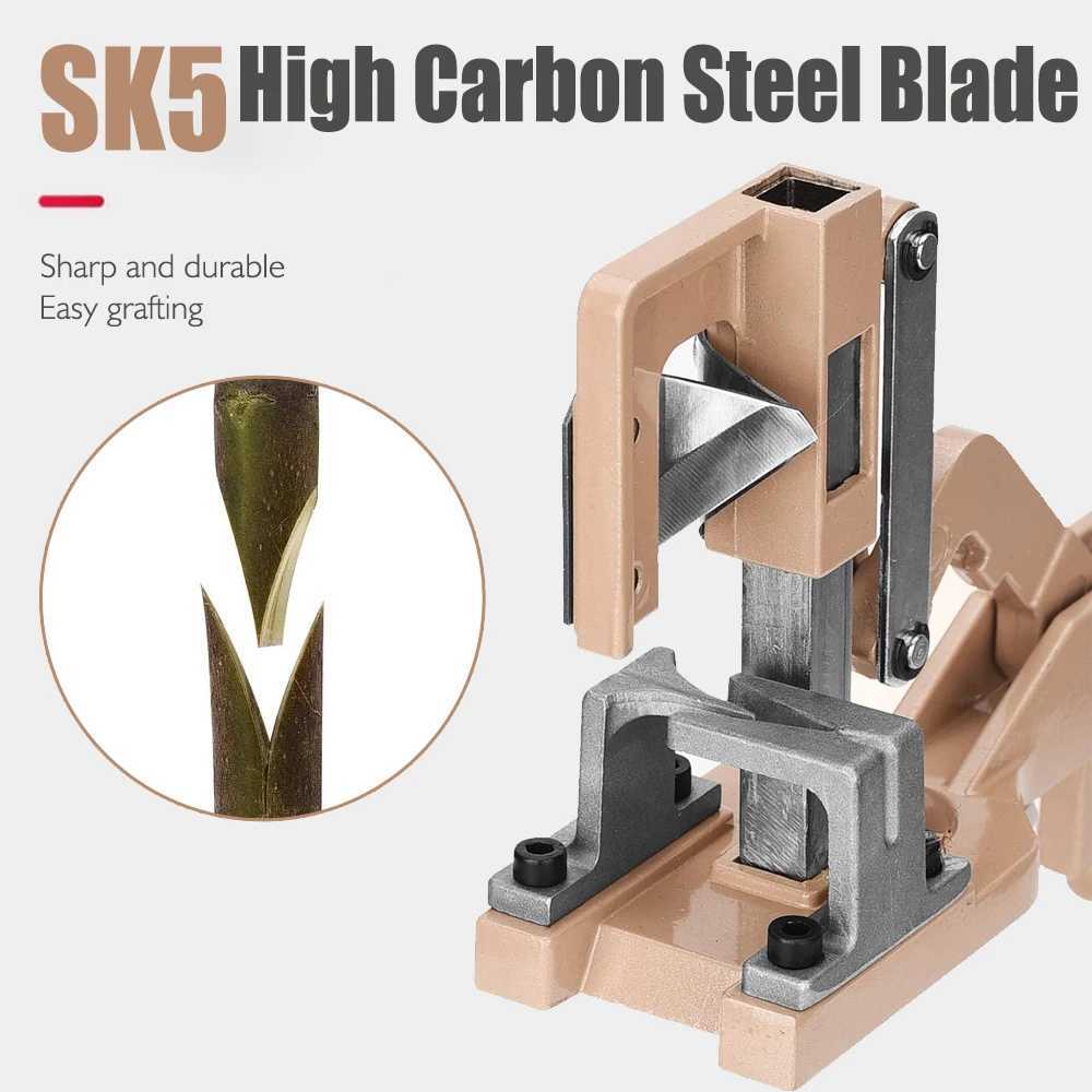 Garden Pruning Shears VCut Grafting Shears Pruner Scissors Cutting Tool For Grafting Fruit Tree Nursery Tool Cut Depth 25cm J251121