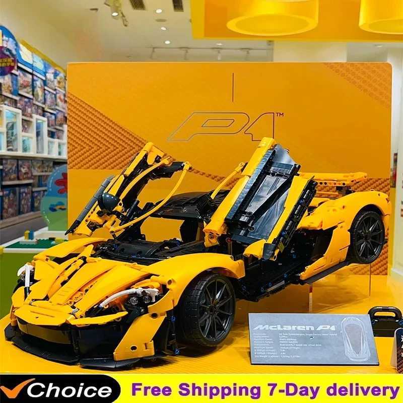 2025 New 3893Pcs Technical P1 Building Blocks Compatible Moc Bricks Model for Adults Sports Car Toys for Boys Gifts Z251008