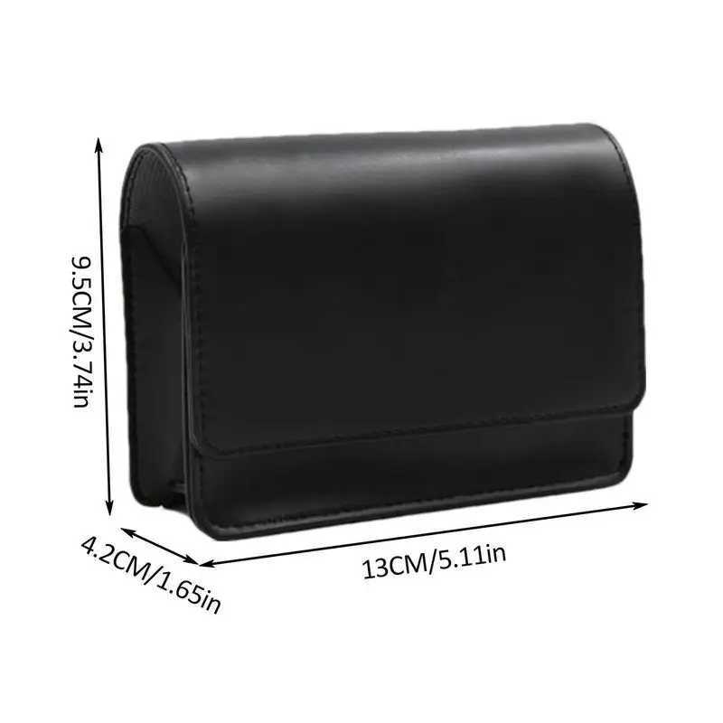 Outdoor Golf Rangefinder Leather Case Storage Bag Fashion Rivet Korean Trend Rangefinder Bag For Men Golf Accessories J251008