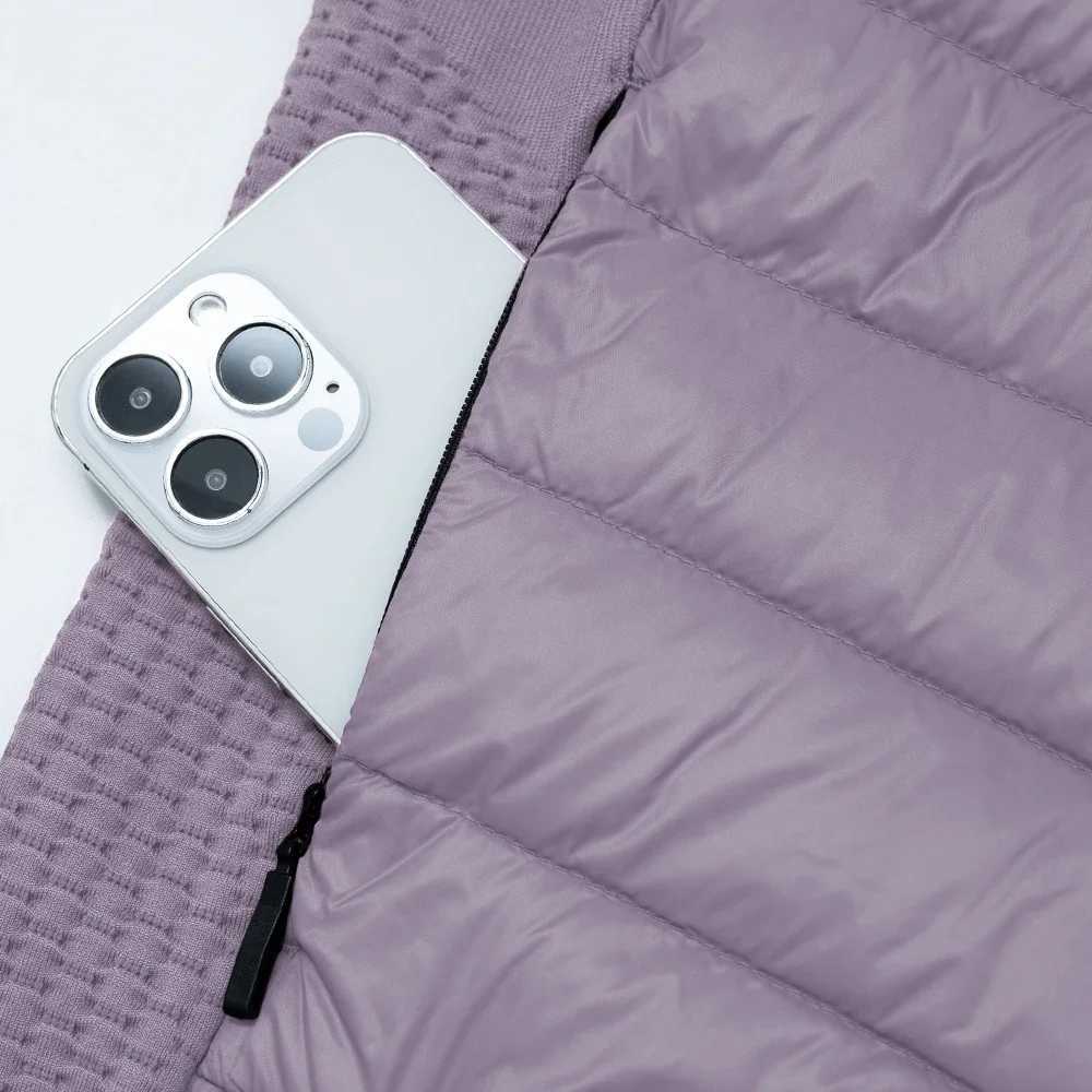 Santic Womens Down Coats Winter Long Sleeve Down Jersey Outdoor Keep Warm MTB Road Windproof Lightweight Cycling Down Jackets J251008