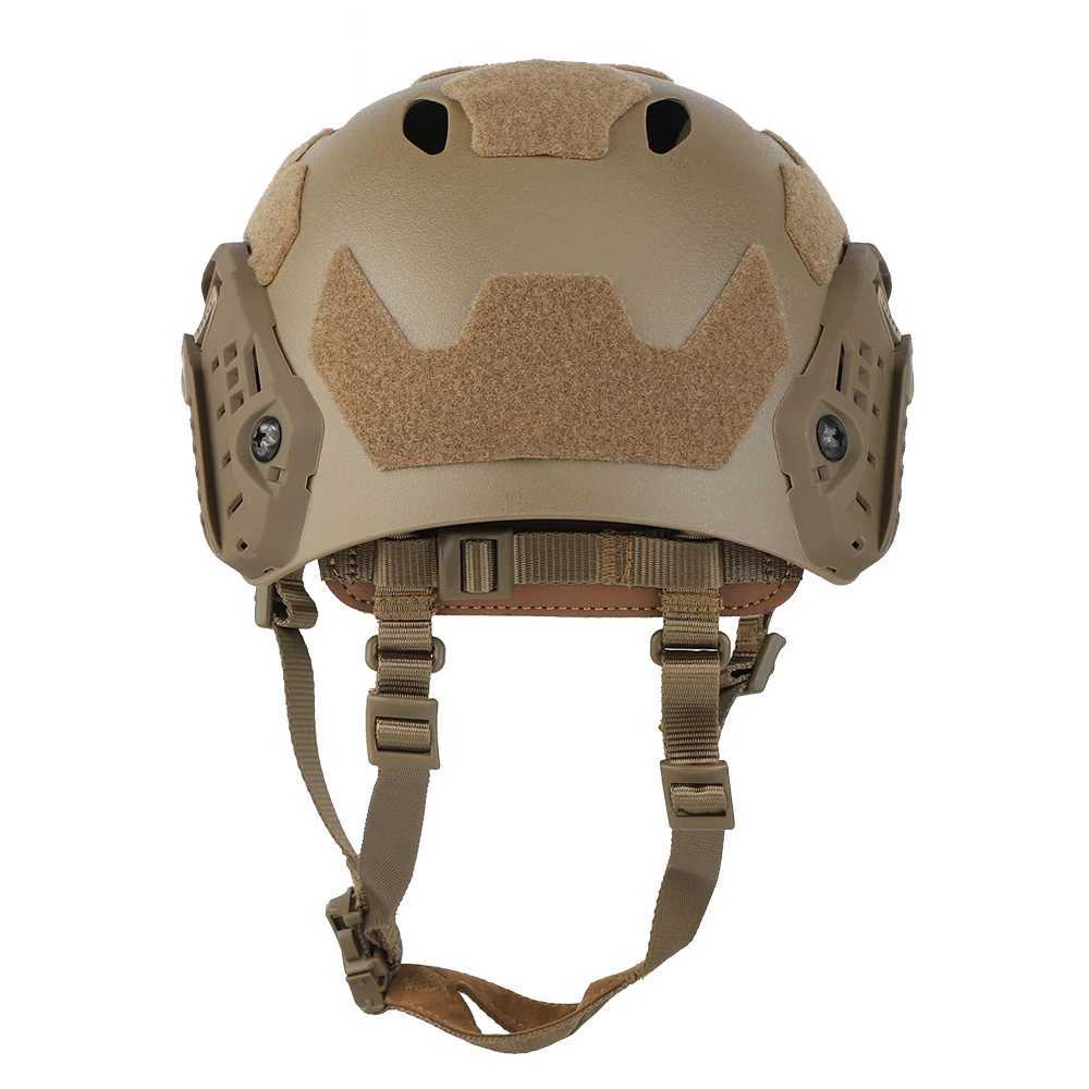 Tactical PJ Helmet Simplified Version OpsCore SF Super High Cut Helmet Outdoor Cycling Paintball Protection Fast Airsoft Helmet C251008