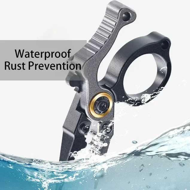 Mini Fishing Pliers Aluminum Alloy with Split Ring Tungsten Carbide Cutters For Anglers Outdoor Camping Gear Ideal Fishing Gift J251121