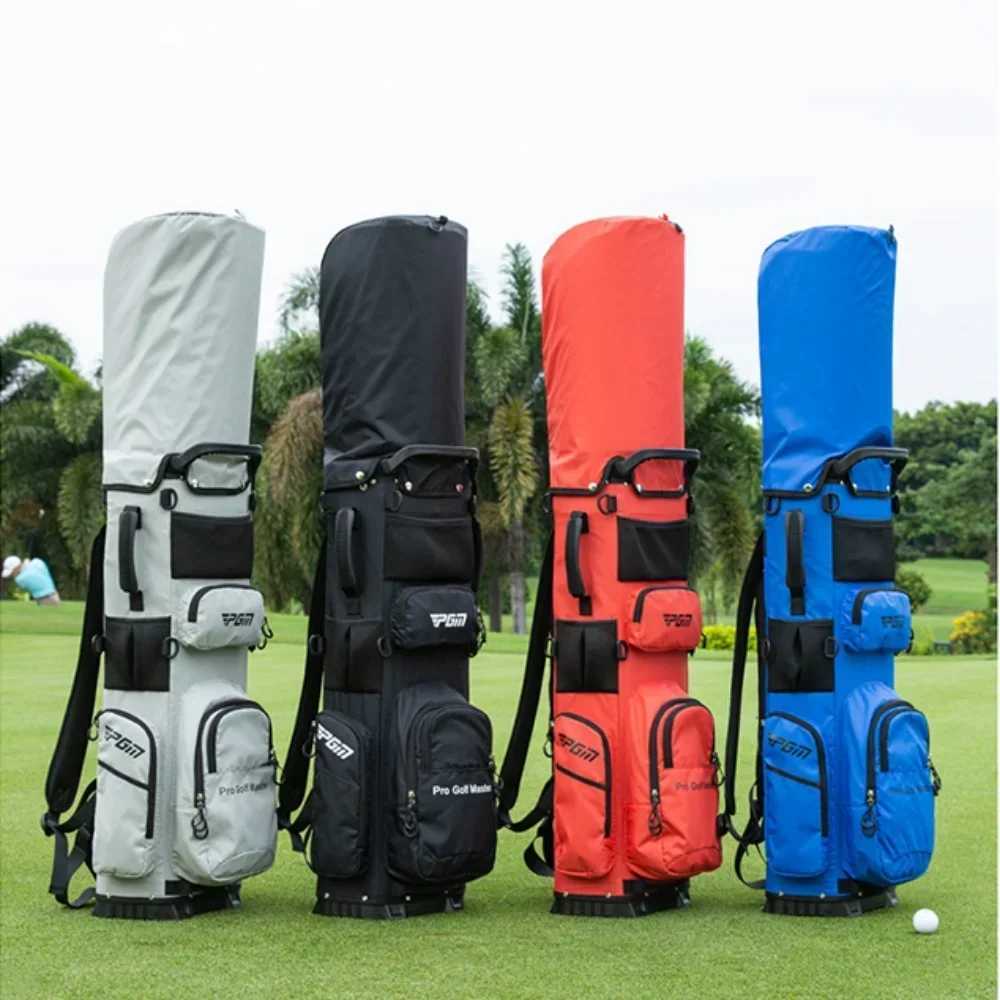 PGM Golf Bags Backpack Design Clubs Bag 2kg Ultra Lightweight Portable Fixed Insert Waterproof Accessories QB144 J251008
