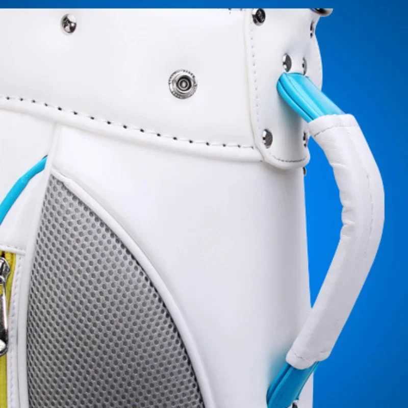 Pgm Women Golf Bag Waterproof Golf Standard Bag Sports Cart Club Airbag Holds Portable Breathable Large Capacity Package QB042 J251008