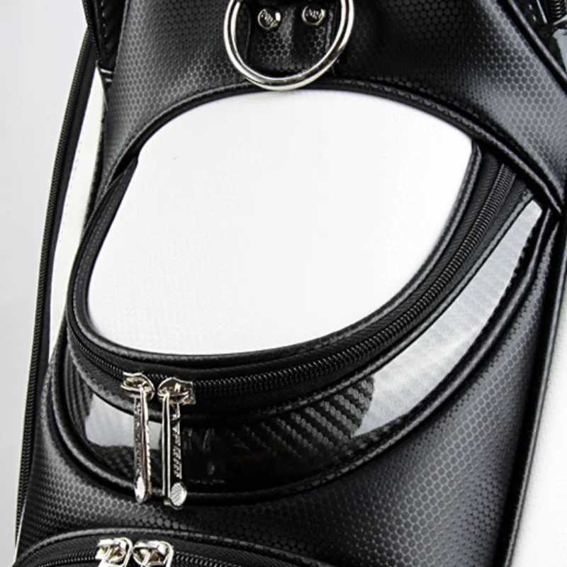 PGM Mens Golf Bags PU Waterproof Large Capacity Standard Bag Hold 14 Golf Clubs QB034 J251008