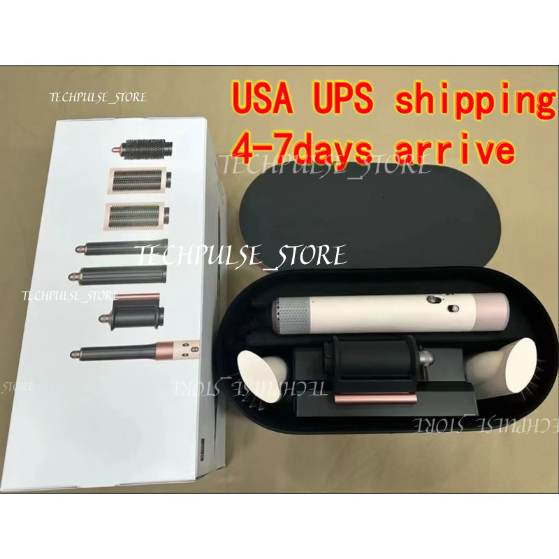 2025 Designer Hs05 Ht01 Hd08 Curler Dryer Curling Iron Multi Function For Women tech73 Hair Tool Negative Ion 7-In-1 Comb Travel Set Wrap Retail Packaging Box Bag