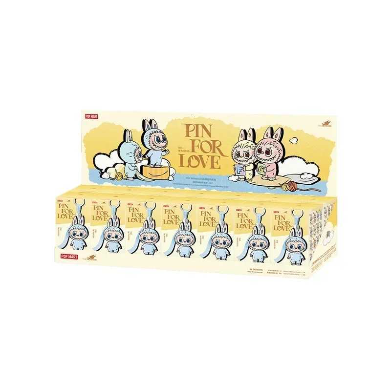 Labubu The Monsters Pin for Love Series Vinyl Plush Pendant Blind Box Toys Kawaii Anime Action Figure Surprise Mystery Z251008