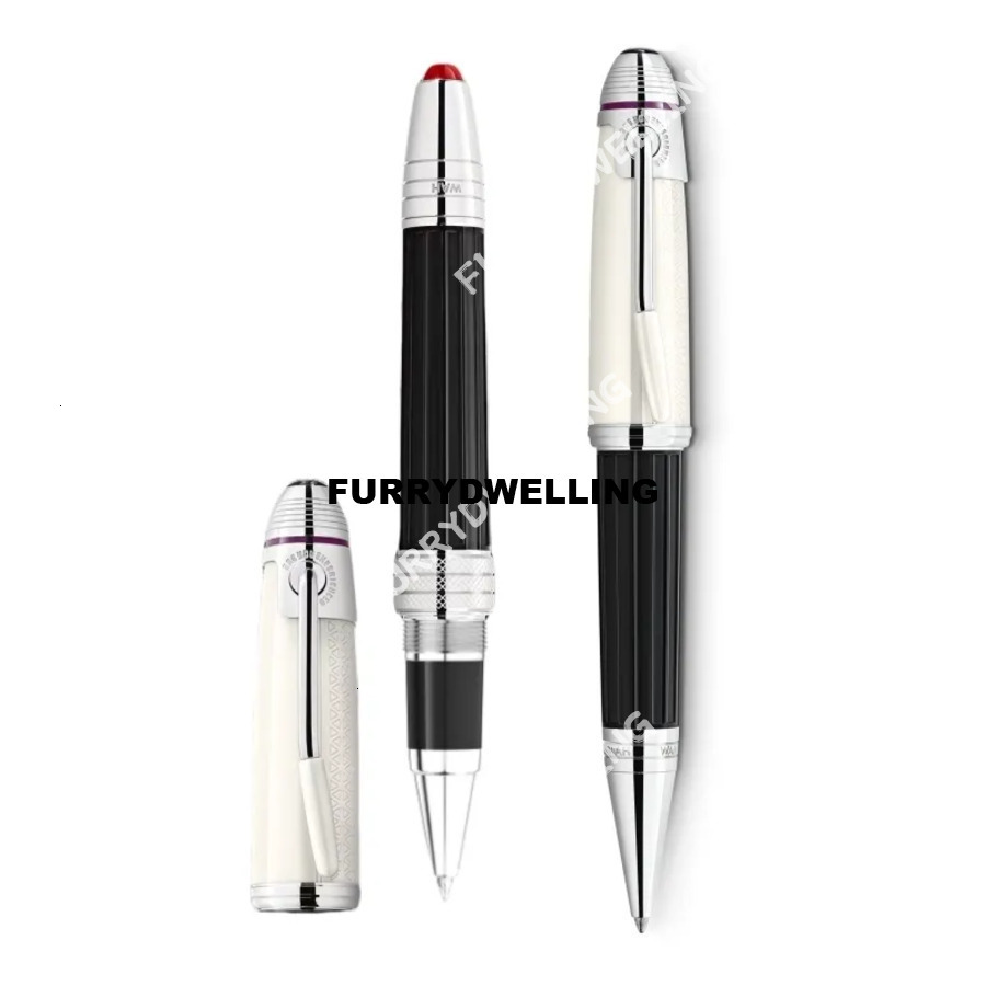 Wholesale AAA Limited Dwe74 Edition Famous Characters Jimi Hendrix Rollerball Ballpoint Pen Special Design Style Stationery Office Writing Fountain Pens