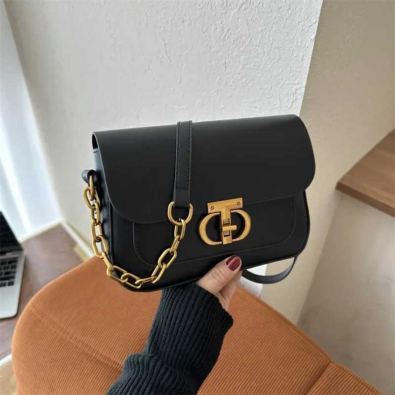 retro small bag Womens original fashion niche womens shoulder bag Senior handbag Underarm bagT251007